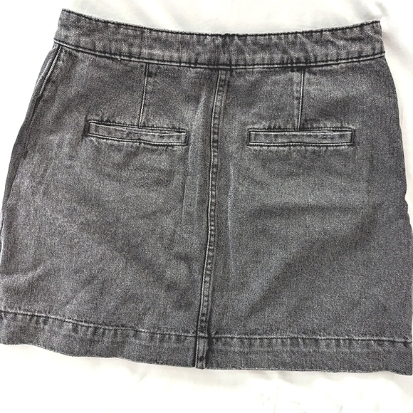 Free People We the Free Black Denim mini skirt (size 27) - Picture 3 of 7